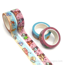 custom printing full color decorative Indian washi tape